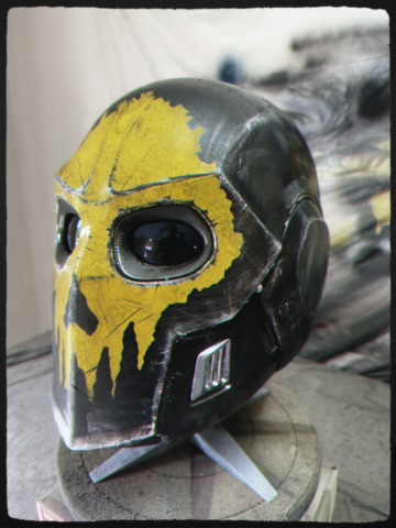 HELL-BENT Helmet - Helldivers 2 Inspired Finished Display Prop detail image